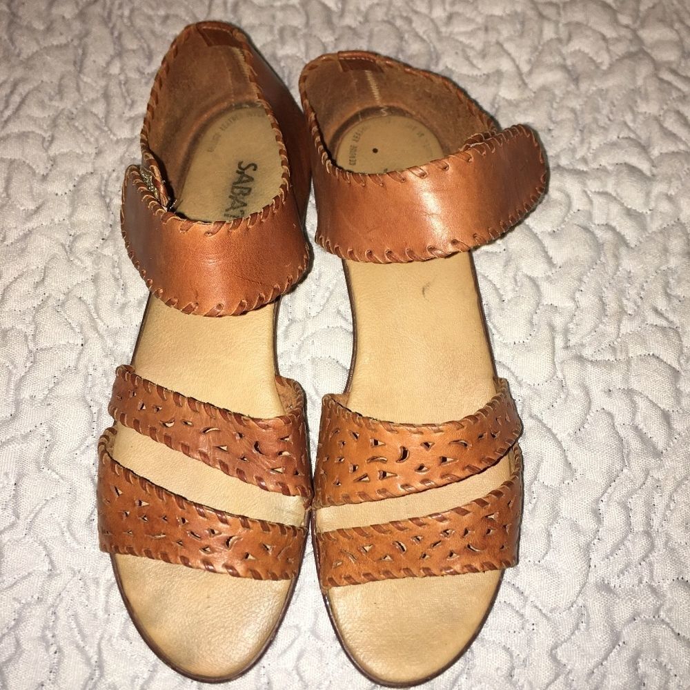 Sabatini Leather Sandals size 10
